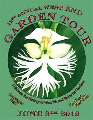 2019 West end Neighbors Garden and History Tour